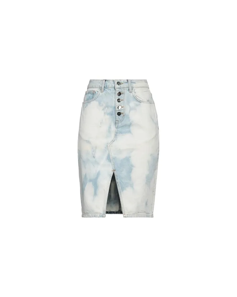 Liu Jo HOSEN & RÖCKE - Jeansröckeauf YOOX.COM Blau