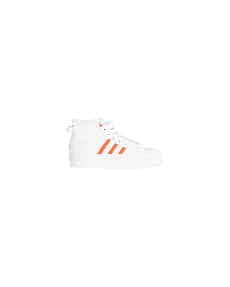 adidas NIZZA PLATFORM MID HER VEGAN W  - SCHUHE - Sneakersauf YOOX.COM Weiß