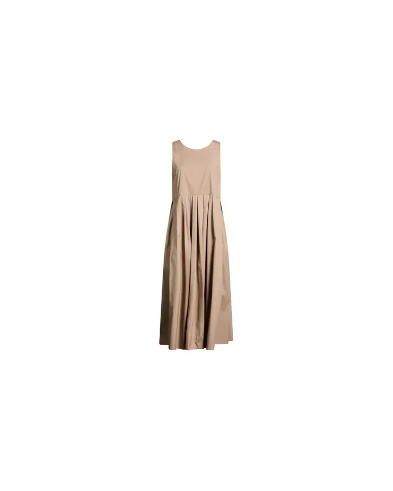Max Mara KLEIDER - Midi-Kleiderauf YOOX.COM Hellbraun