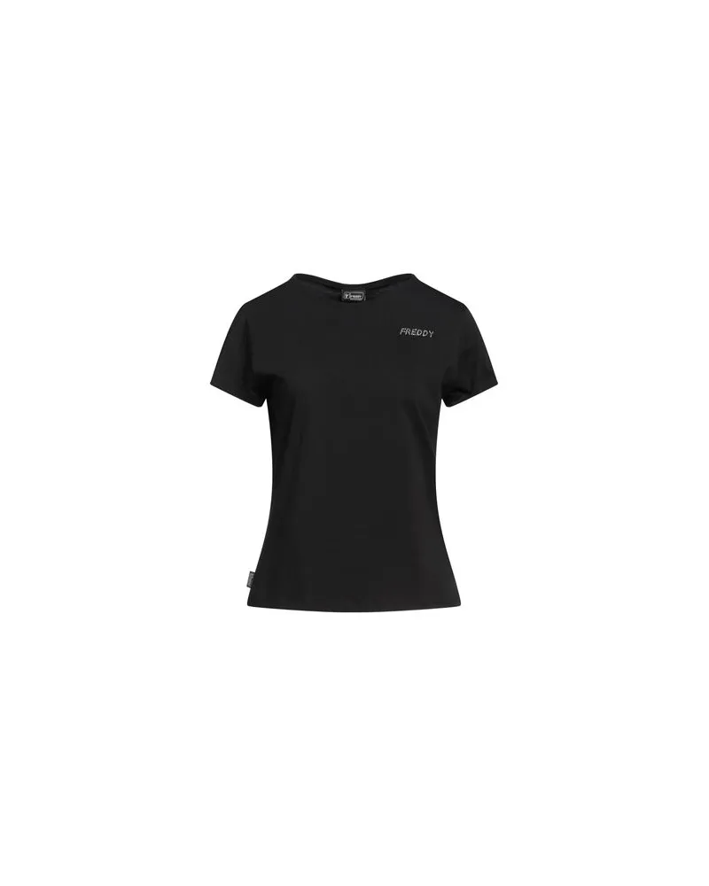 Freddy TOPS - T-shirtsauf YOOX.COM Schwarz