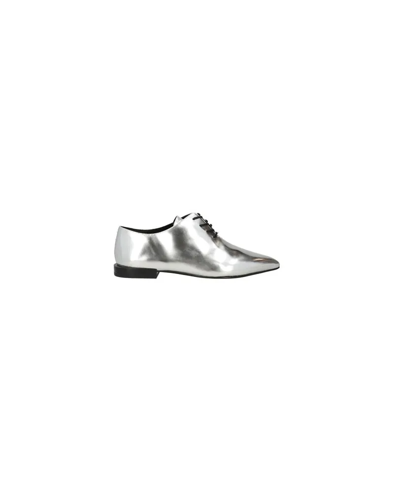What For SCHUHE - Schnürschuheauf YOOX.COM Silber