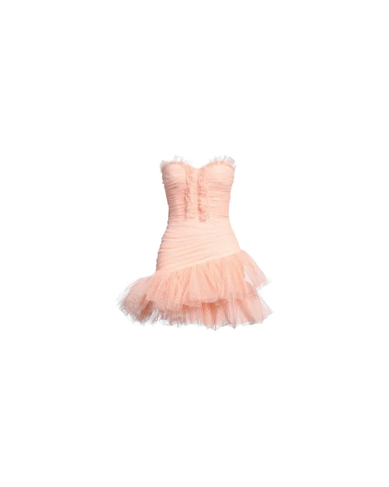 Elisabetta Franchi KLEIDER - Mini-Kleiderauf YOOX.COM Lachs