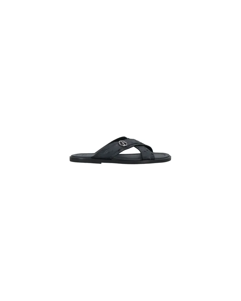 Giorgio Armani SCHUHE - Sandalenauf YOOX.COM Nachtblau