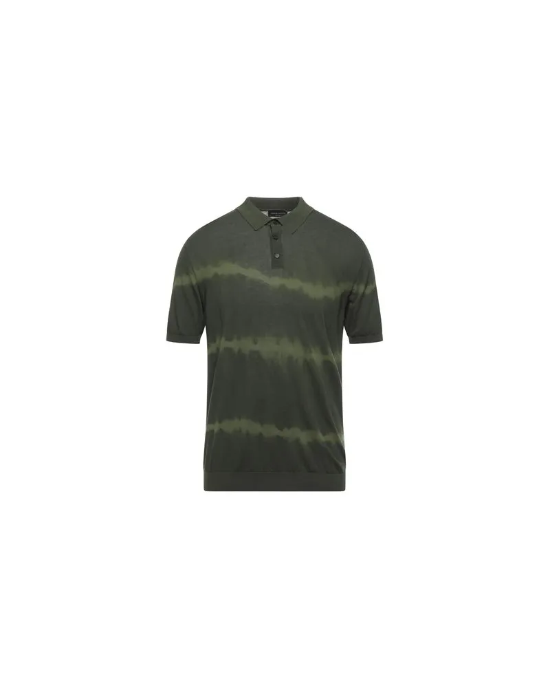 Roberto Collina STRICKWAREN - Pulloverauf YOOX.COM Militärgrün
