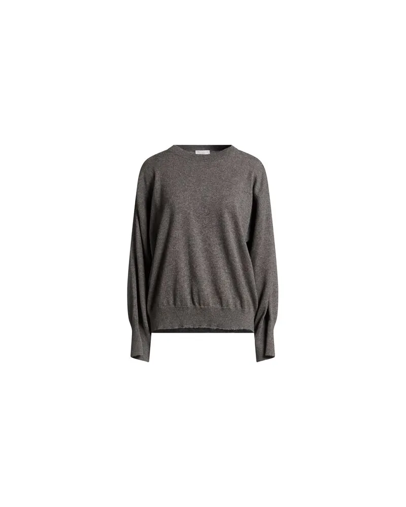 Brunello Cucinelli STRICKWAREN - Pulloverauf YOOX.COM Grau