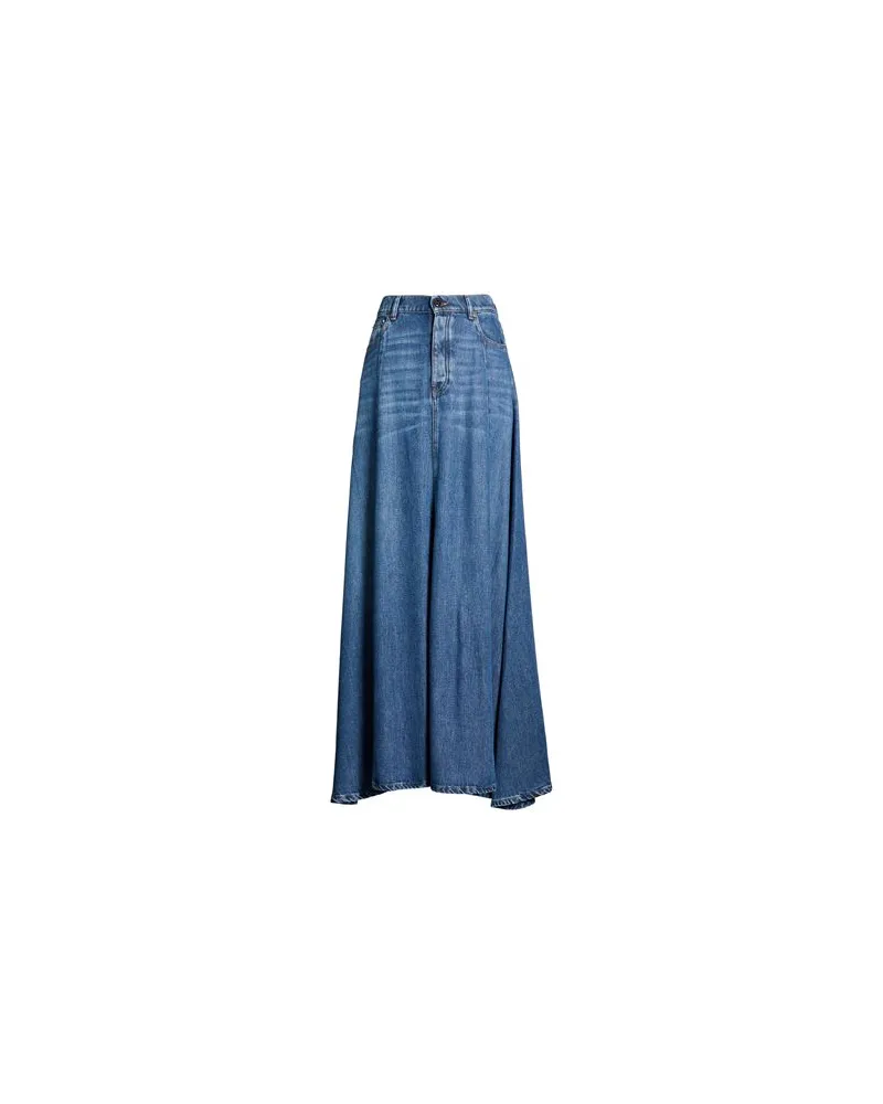 Semicouture HOSEN & RÖCKE - Jeansröckeauf YOOX.COM Blau