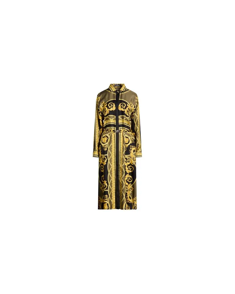 Versace KLEIDER - Midi-Kleiderauf YOOX.COM Gelb