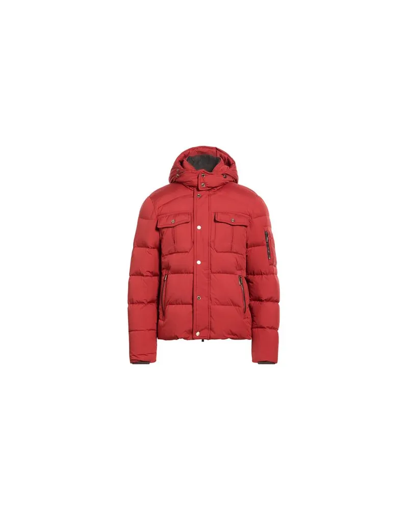 MOORER JACKEN & MÄNTEL - Pufferjacken & Daunenjackenauf YOOX.COM Rostrot