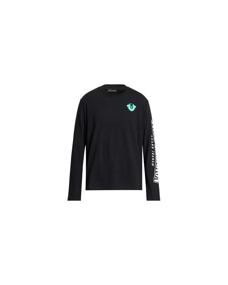 True Religion TOPS - T-shirtsauf YOOX.COM Schwarz