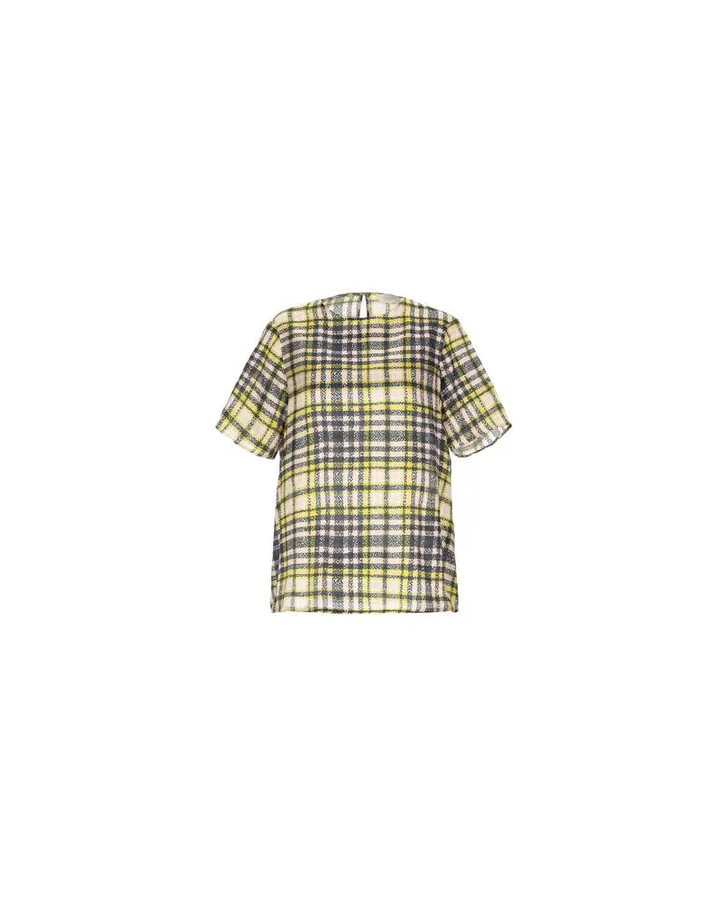 Glanshirt TOPS - T-shirtsauf YOOX.COM Schwarz