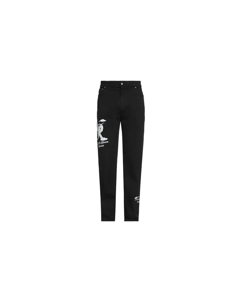 REPRESENT HOSEN & RÖCKE - Jeanshosenauf YOOX.COM Schwarz