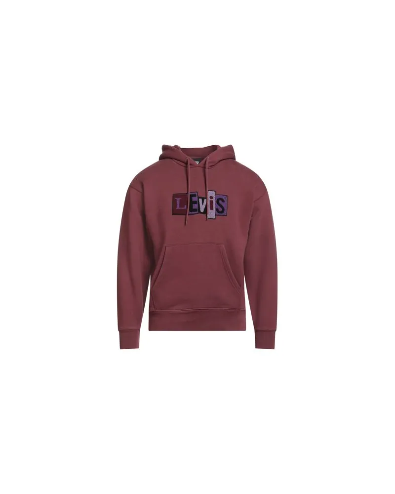 Levi's TOPS - Sweatshirtsauf YOOX.COM Bordeaux