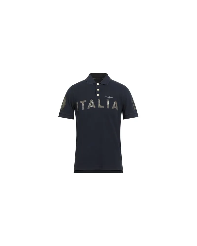 Aeronautica Militare TOPS - Poloshirtsauf YOOX.COM Marineblau