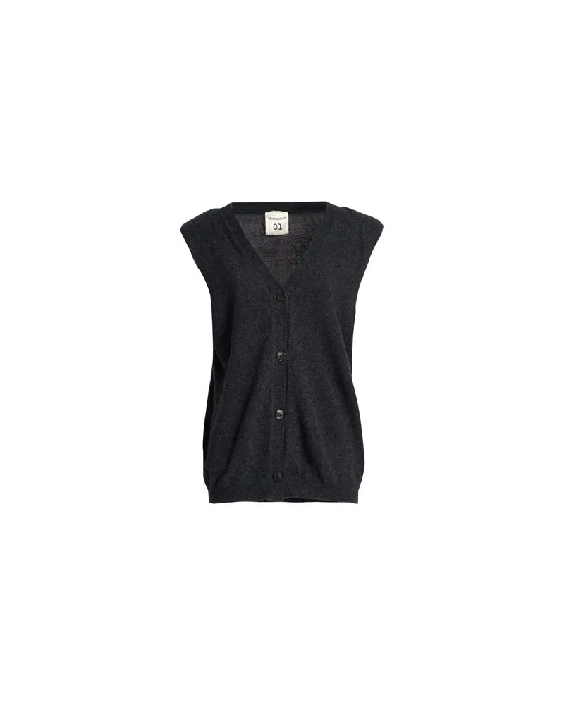 Semicouture STRICKWAREN - Strickjackenauf YOOX.COM Braungrau