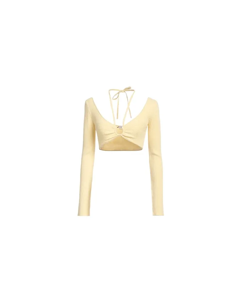 Nanushka TOPS - Topsauf YOOX.COM Pastellgelb