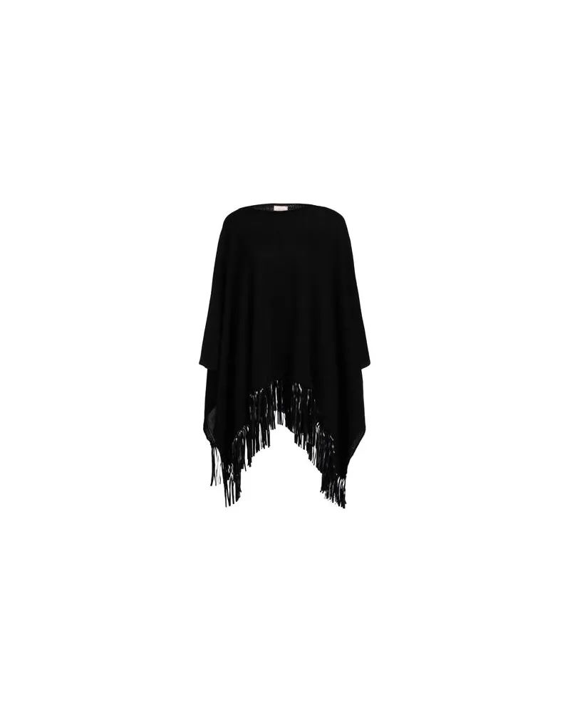 Liu Jo JACKEN & MÄNTEL - Capesauf YOOX.COM Schwarz