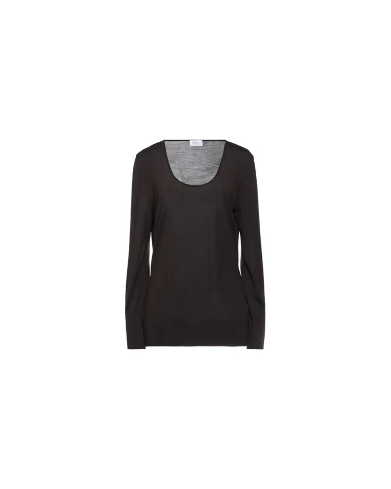 Ferragamo STRICKWAREN - Pulloverauf YOOX.COM Dunkelbraun