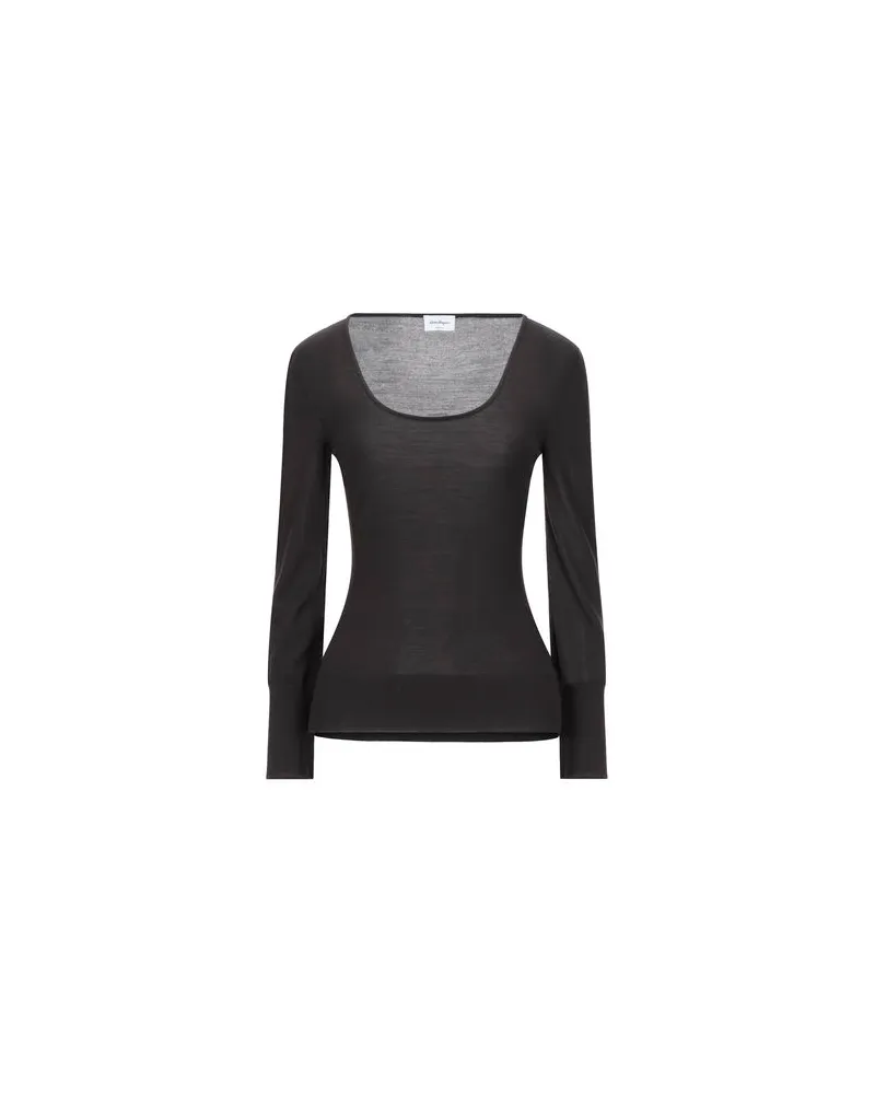 Ferragamo STRICKWAREN - Pulloverauf YOOX.COM Schwarz