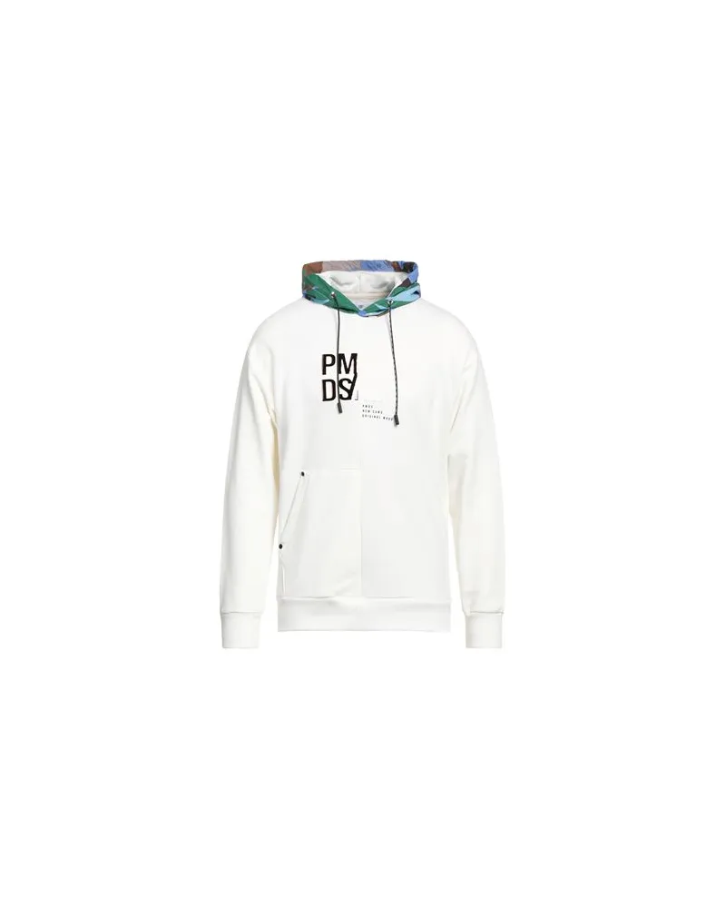 PMDS PREMIUM MOOD DENIM SUPERIOR TOPS - Sweatshirtsauf YOOX.COM Weiß