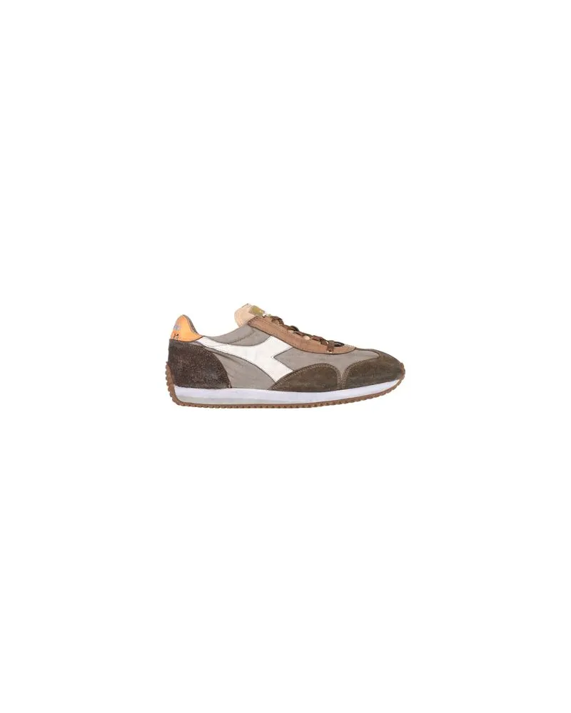 Diadora EQUIPE H DIRTY STONE WASH EVO  - EQUIPE H DIRTY STONE WASH EVO - SCHUHE - Sneakersauf YOOX.COM Schokobraun