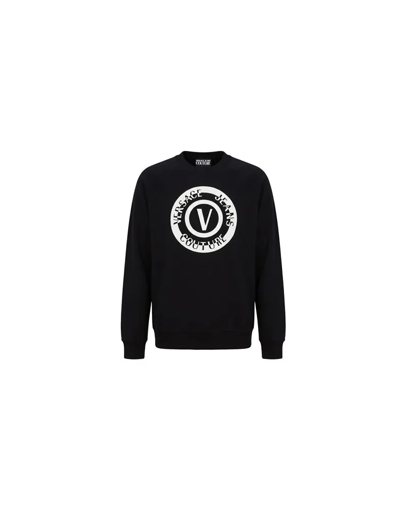Versace Jeans TOPS - Sweatshirtsauf YOOX.COM Schwarz
