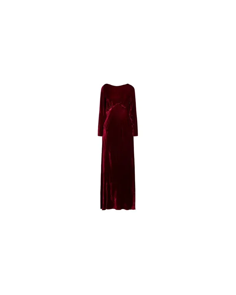 RIXO KLEIDER - Maxi-Kleiderauf YOOX.COM Bordeaux