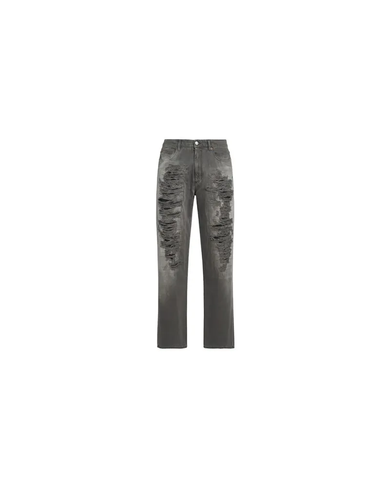 Maison Margiela HOSEN & RÖCKE - Jeanshosenauf YOOX.COM Grau