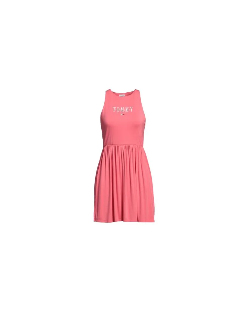 Tommy Hilfiger KLEIDER - Mini-Kleiderauf YOOX.COM Koralle