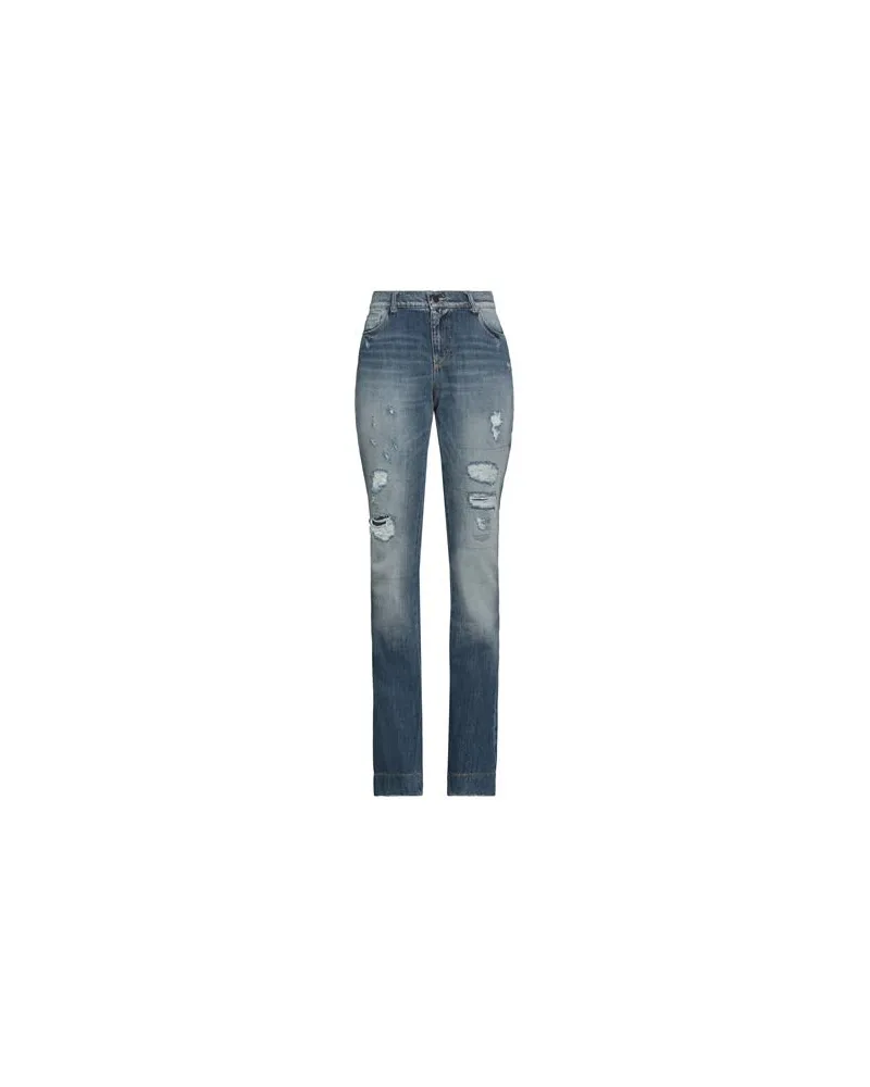 Amen HOSEN & RÖCKE - Jeanshosenauf YOOX.COM Blau
