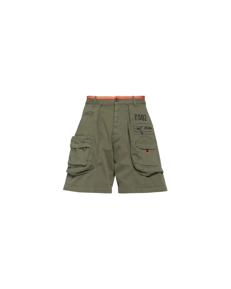 Dsquared2 HOSEN & RÖCKE - Shorts & Bermudashortsauf YOOX.COM Militärgrün