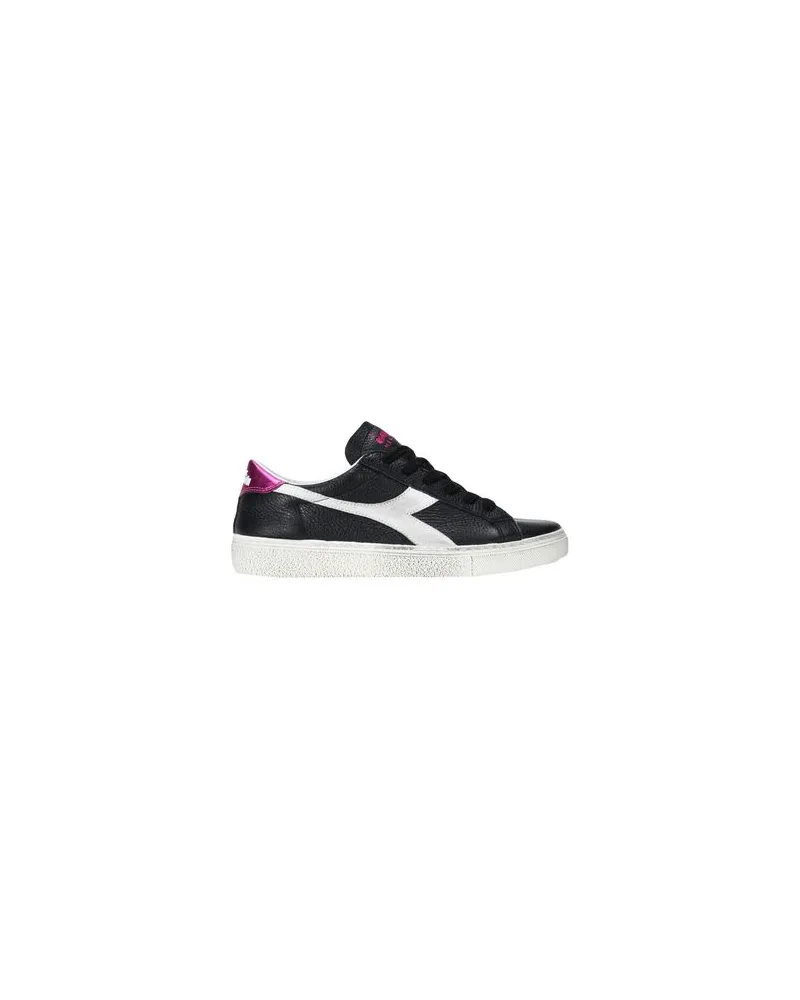Diadora MONTECARLO H PIENO FIORE WAX W  - SCHUHE - Sneakersauf YOOX.COM Schwarz