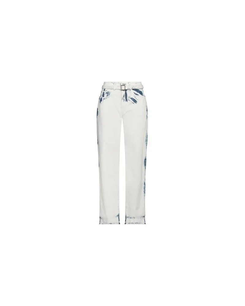Proenza Schouler HOSEN & RÖCKE - Jeanshosenauf YOOX.COM Weiß