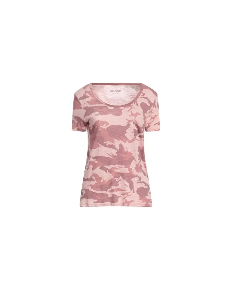 Zadig & Voltaire TOPS - T-shirtsauf YOOX.COM Hellrosa