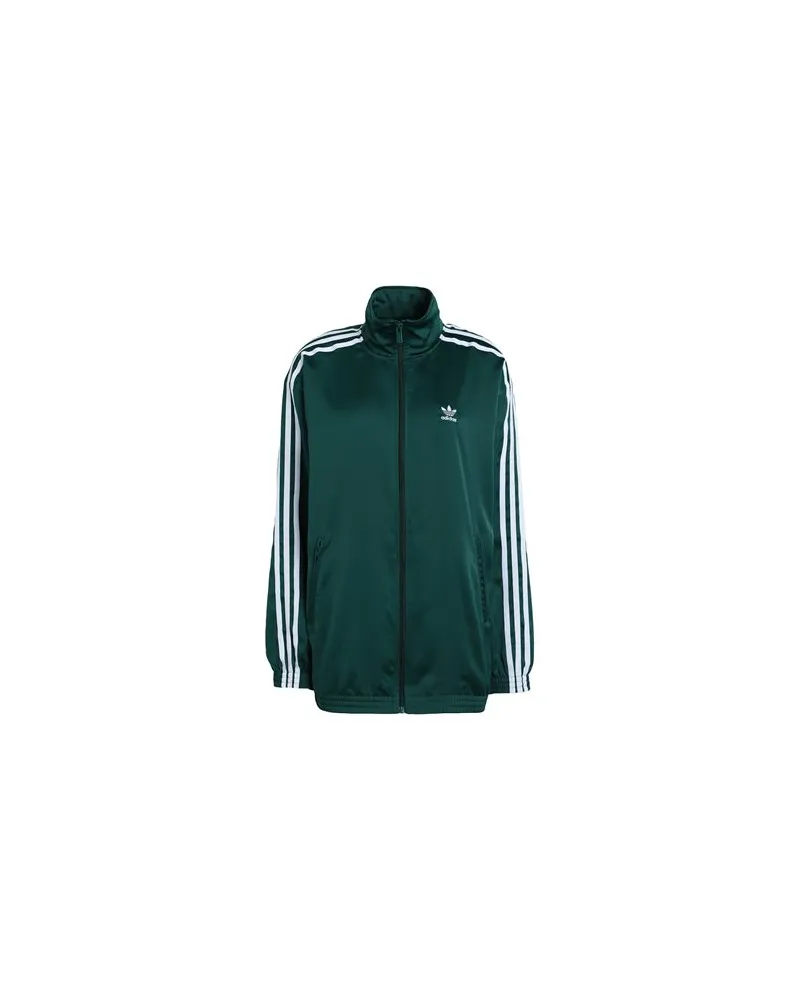 adidas TRACK TOP  - TOPS - Sweatshirtsauf YOOX.COM Smaragdgrün