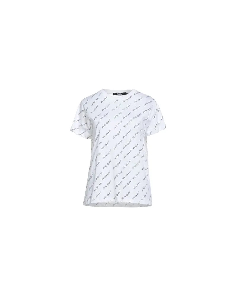 Karl Lagerfeld TOPS - T-shirtsauf YOOX.COM Weiß