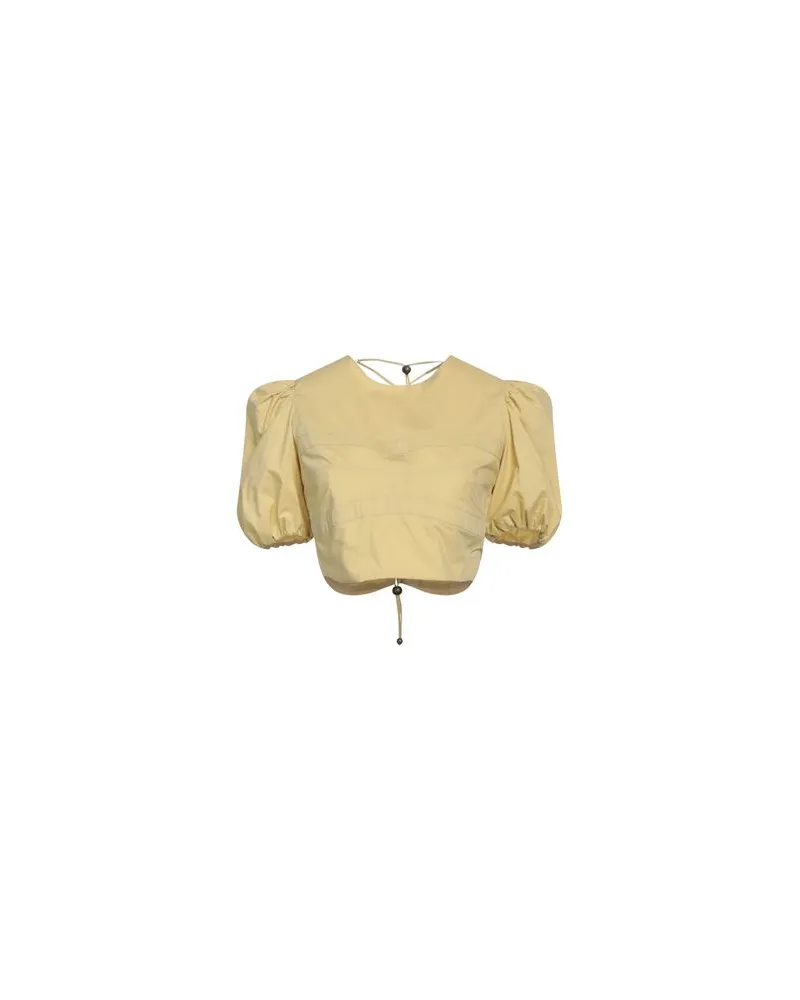 Pinko TOPS - Topsauf YOOX.COM Pastellgelb