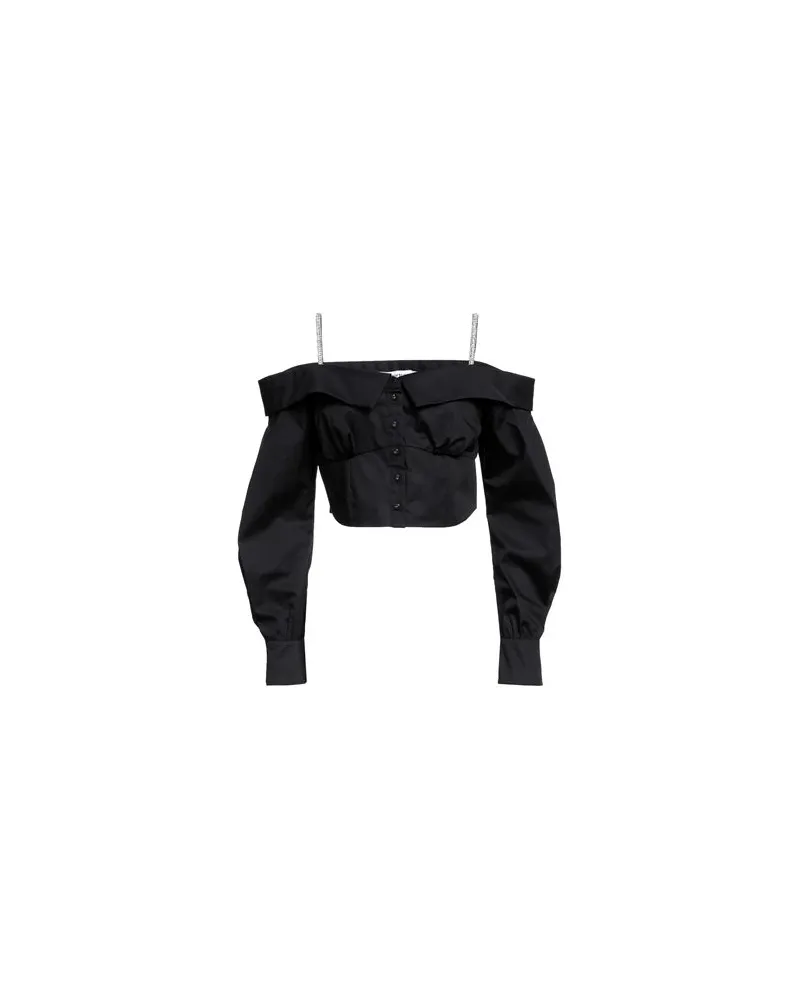Self-Portrait TOPS - Hemdenauf YOOX.COM Schwarz
