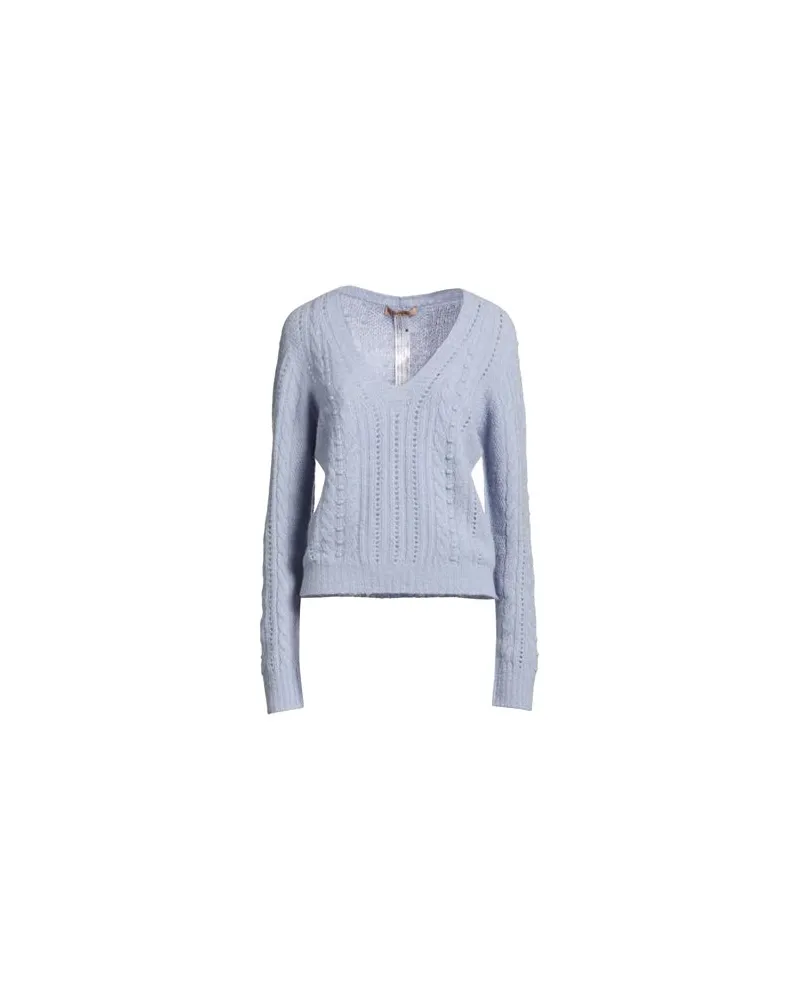 Twin-Set STRICKWAREN - Pulloverauf YOOX.COM Hellblau