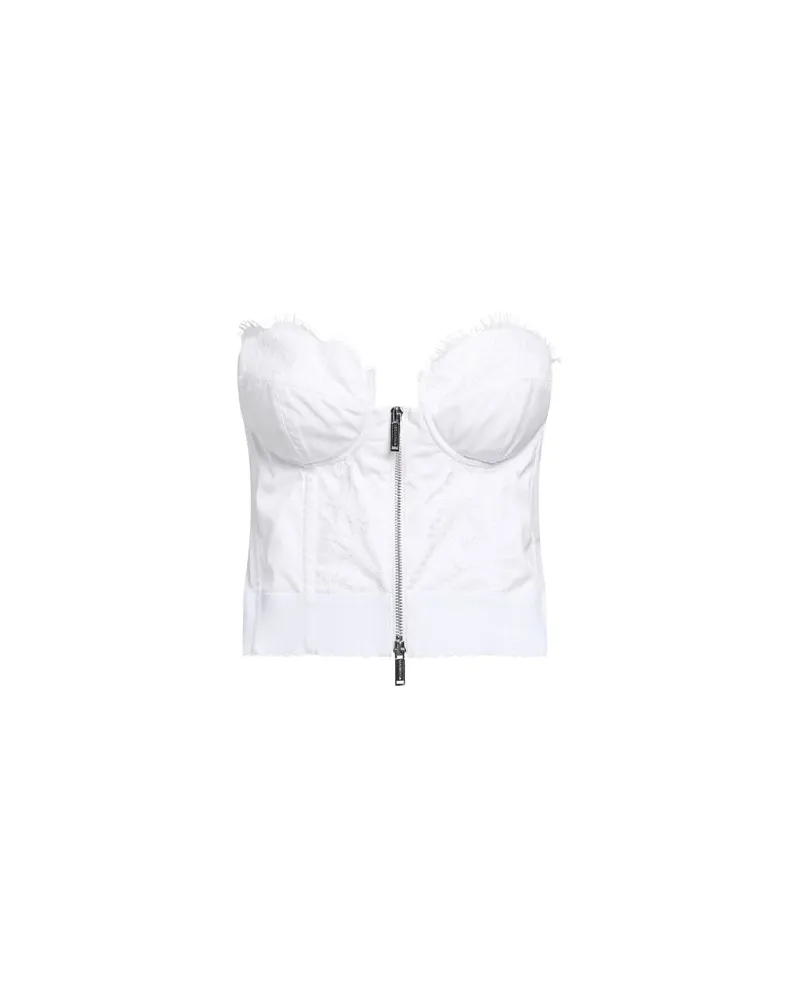 Dsquared2 TOPS - Topsauf YOOX.COM Weiß