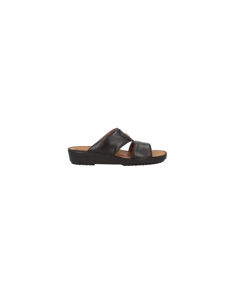 Ferragamo SCHUHE - Sandalenauf YOOX.COM Dunkelbraun