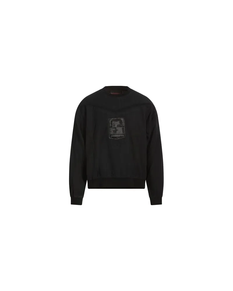 PLEASURES TOPS - Sweatshirtsauf YOOX.COM Schwarz