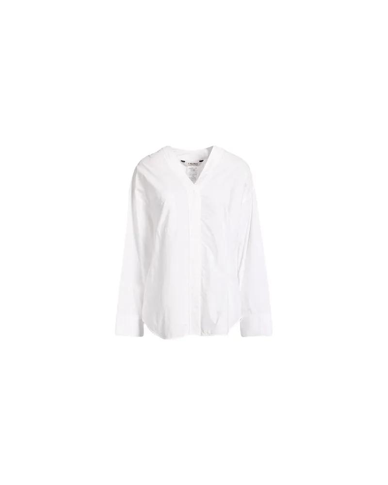 Max Mara TOPS - Hemdenauf YOOX.COM Weiß