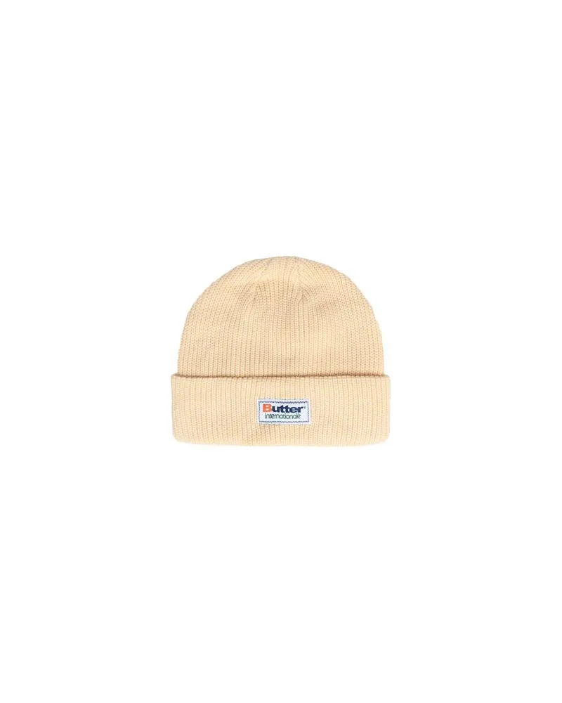 Butter Goods Internationale Beanie  - Internationale Beanie - ACCESSOIRES - Mützen & Hüteauf YOOX.COM Cremeweiß