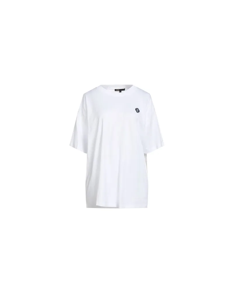 Maje TOPS - T-shirtsauf YOOX.COM Weiß