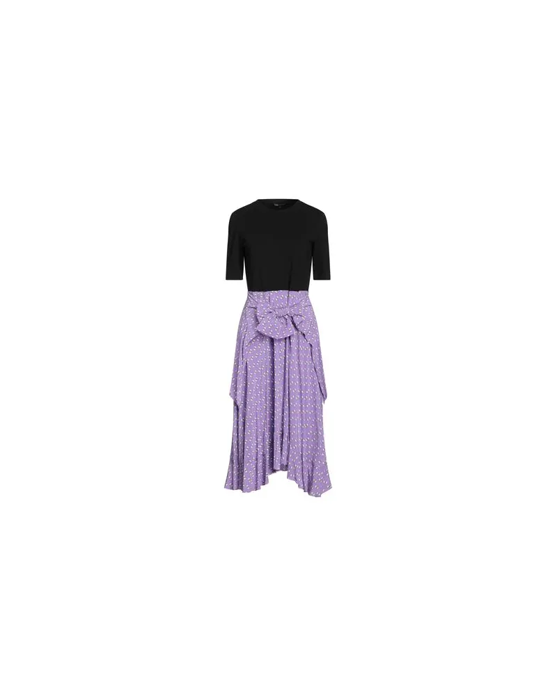 Maje KLEIDER - Midi-Kleiderauf YOOX.COM Schwarz