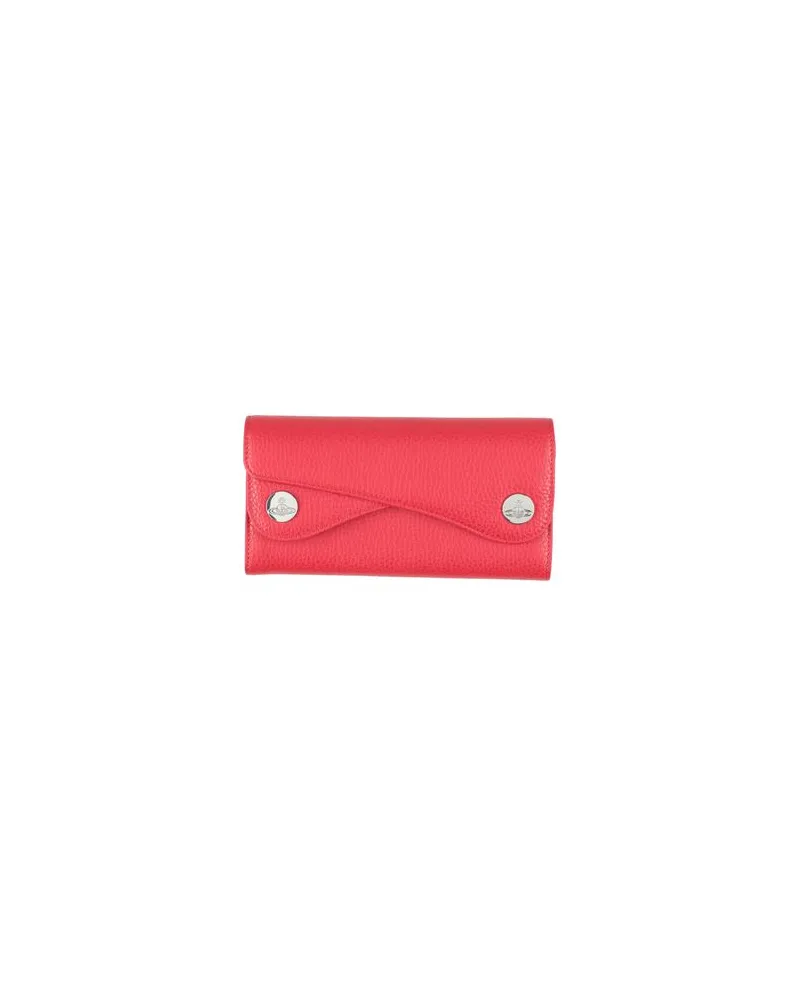 Vivienne Westwood Kleinlederwaren - Brieftaschenauf YOOX.COM Rot