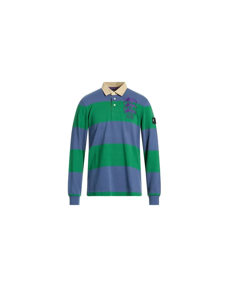 La Martina TOPS - Poloshirtsauf YOOX.COM Taubenblau