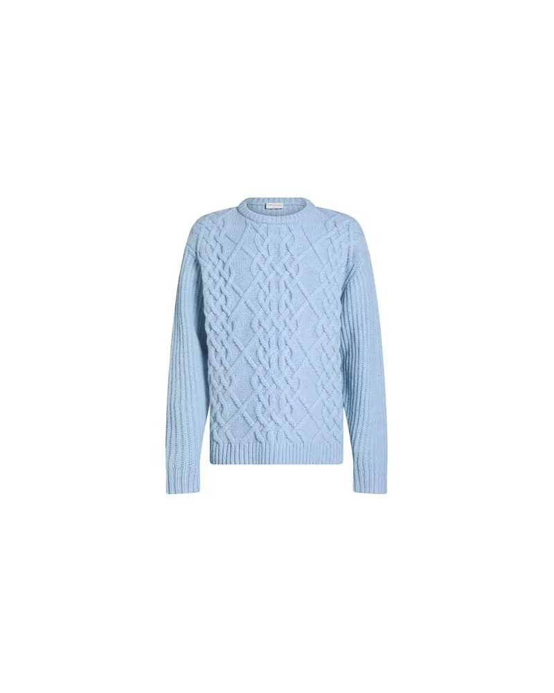 Drôle de Monsieur STRICKWAREN - Pulloverauf YOOX.COM Himmelblau
