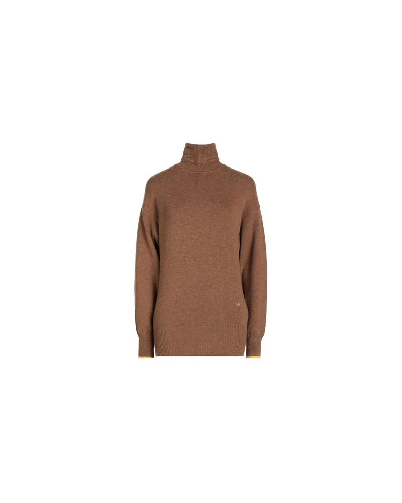 Victoria Beckham STRICKWAREN - Rollkragenpulloverauf YOOX.COM Kamel