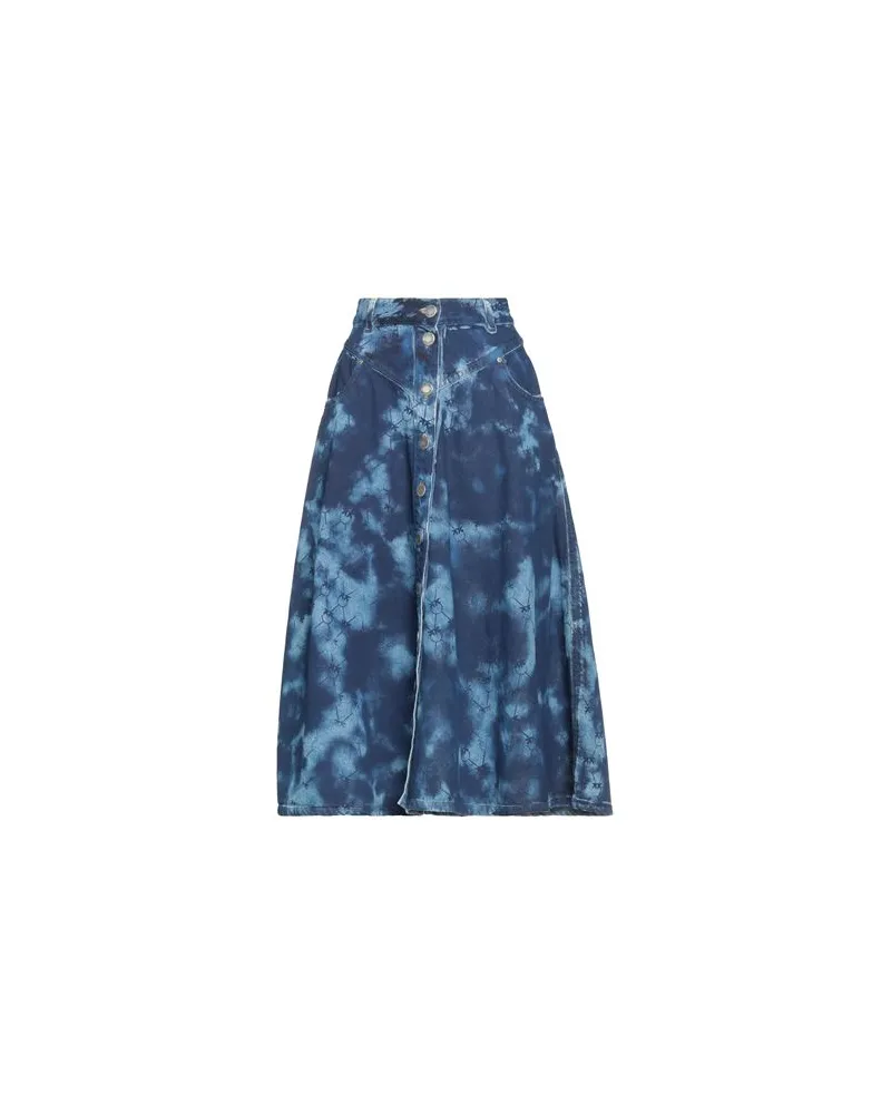 Pinko HOSEN & RÖCKE - Jeansröckeauf YOOX.COM Blau